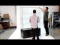 FRCHVW Series Display Case Set Up | Product Assembly | Displays2go®
