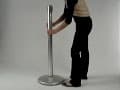 How To Set Up Stanchion Posts | Product Assembly | Displays2go®
