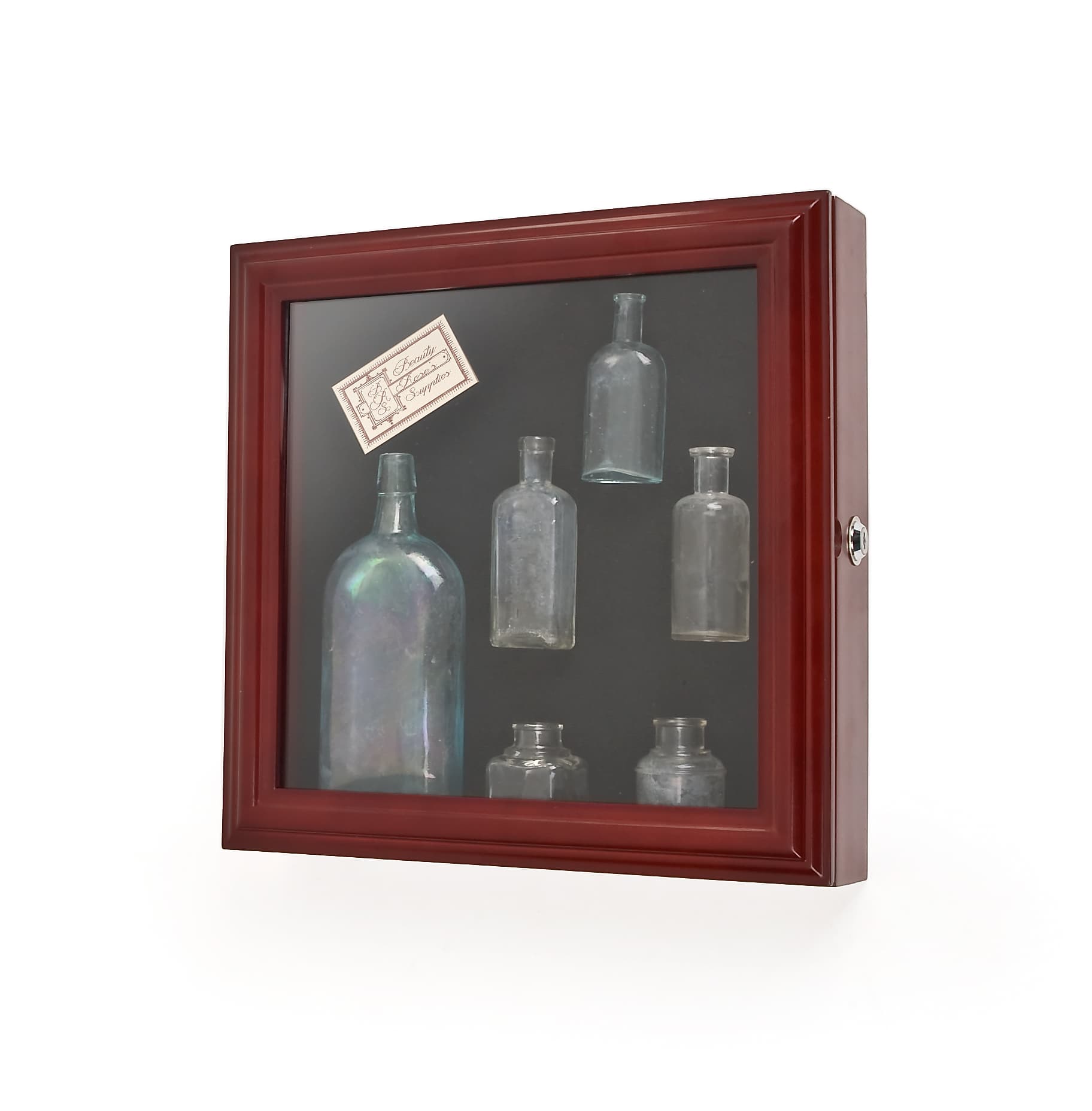 Square Shadow Box w/ Sponge Interior & 2” Deep Case | Displays2Go