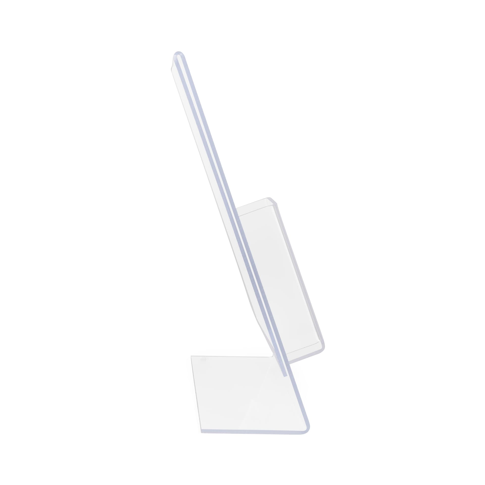 13" x 11" Sign Frame with Brochure Holder with a slat back design