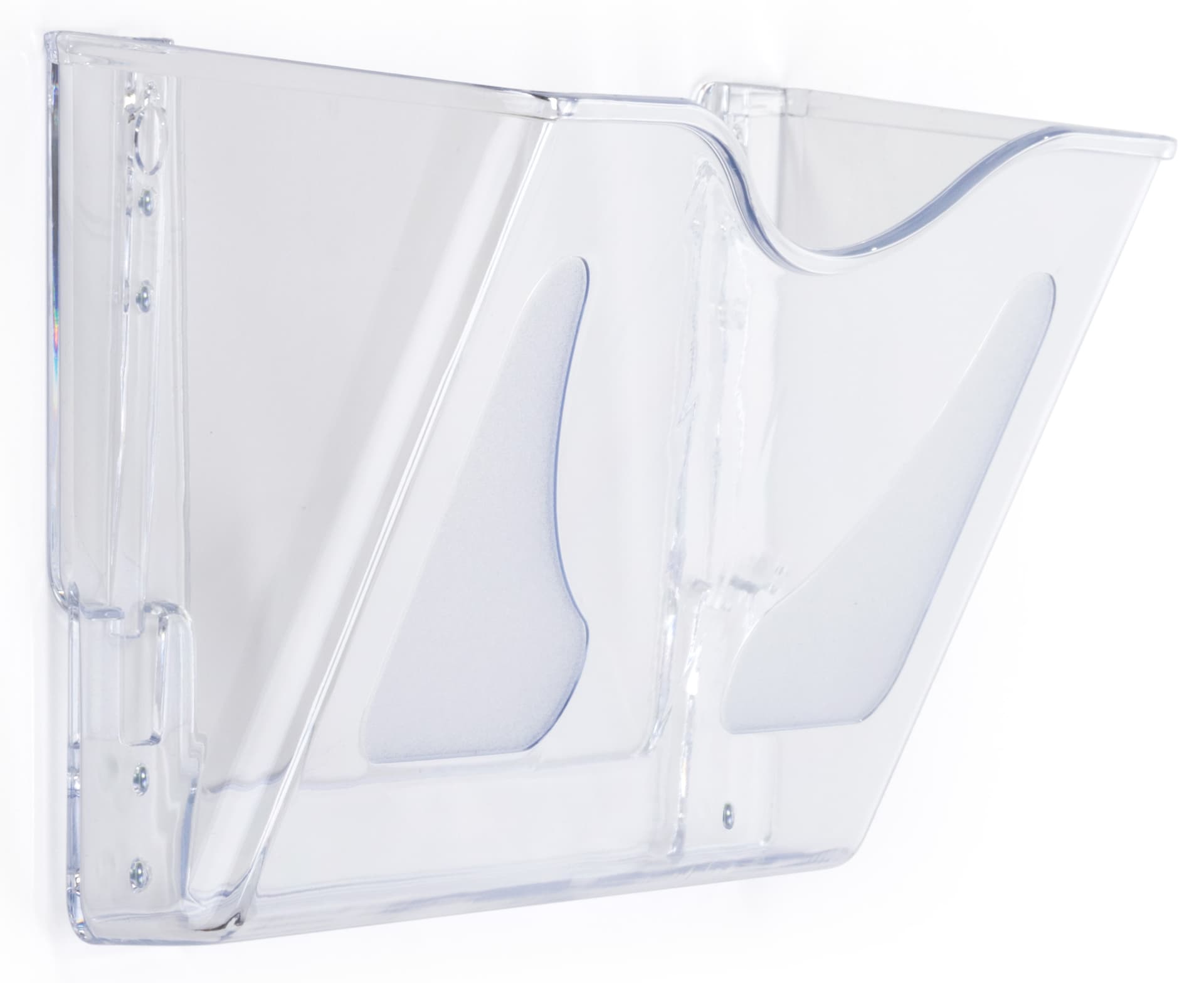 Wall-Mounted Clear Acrylic Wall File Folder