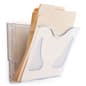 Single Pocket Wall File Folder Fits Letter Sizes – Clear Acrylic