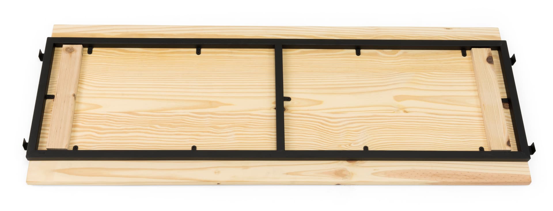 Stable Outrigger Add-On Unit with Light Wood Shelves