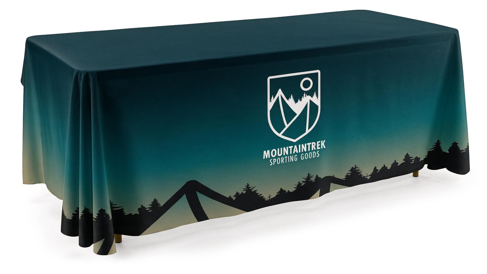 Custom table covers with finished edges 
