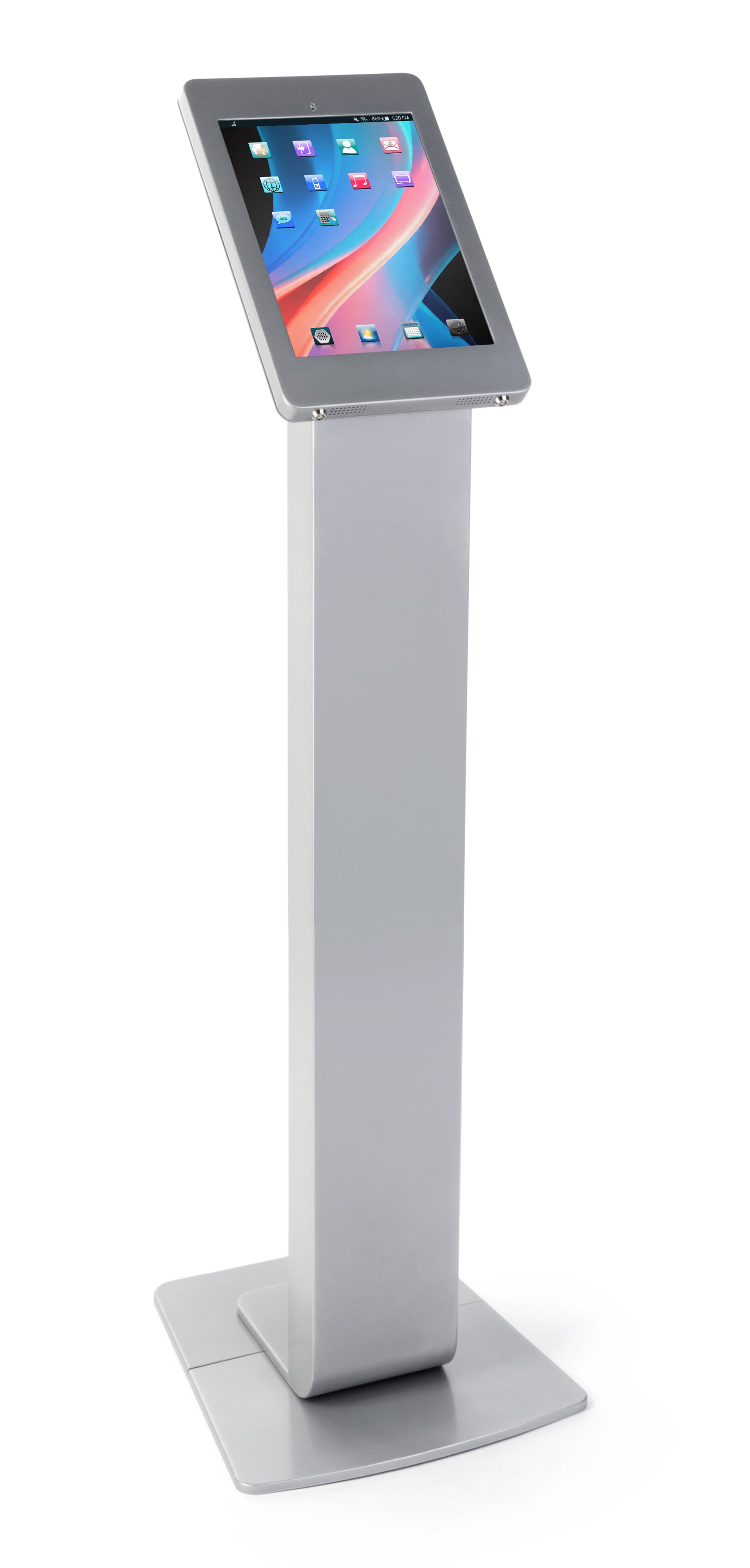 Secure locking iPad ADA compliant POS enclosure