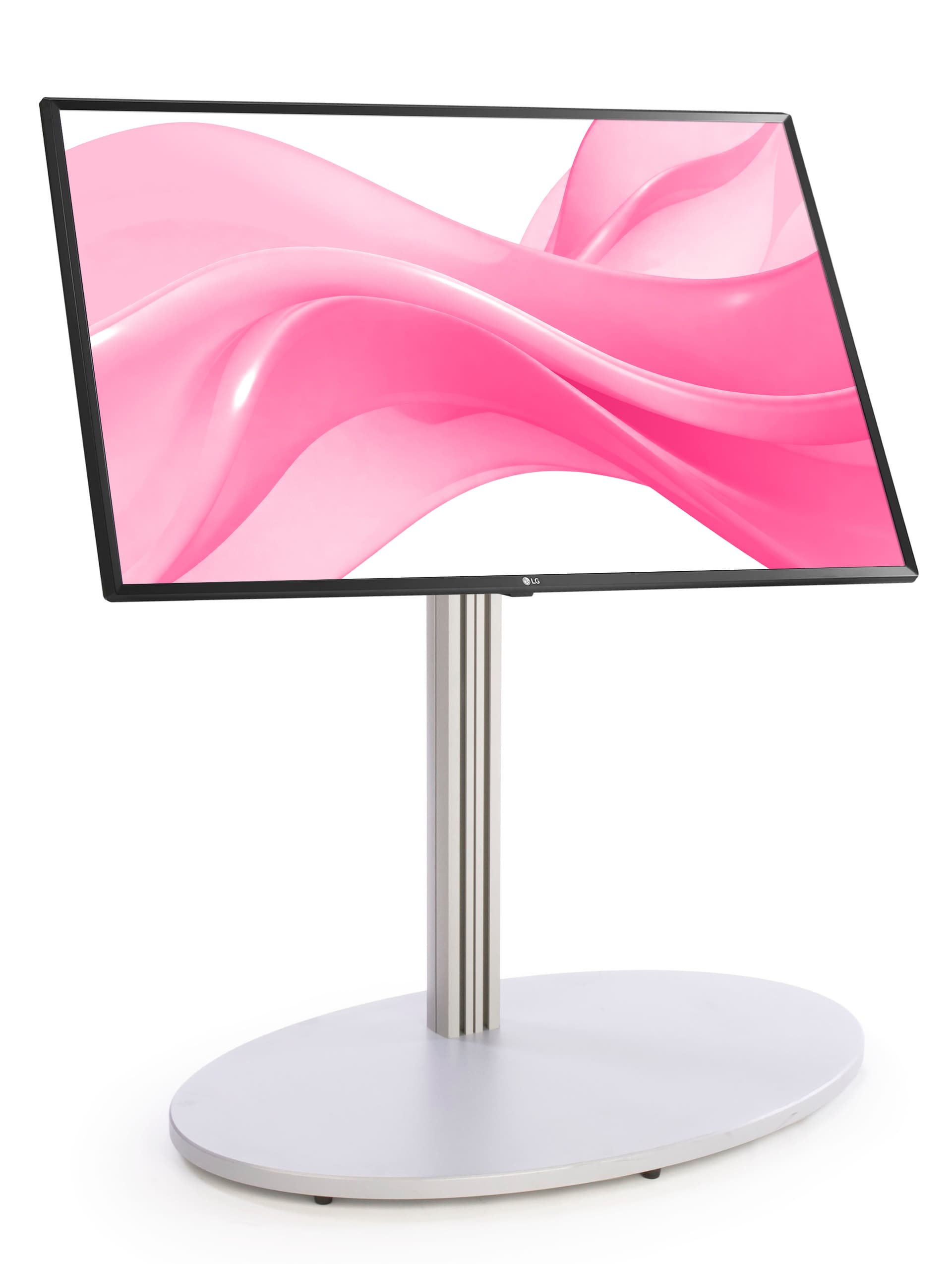 50" digital advertising stand with LG SuperSign software