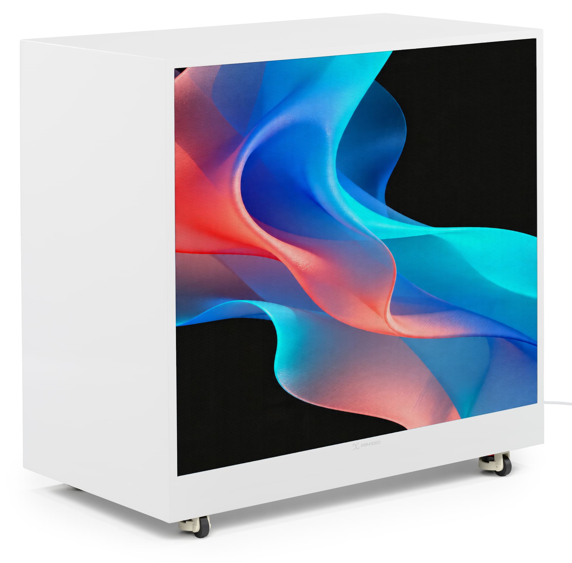 Portable dvLED display with counter with NovaStar operating system