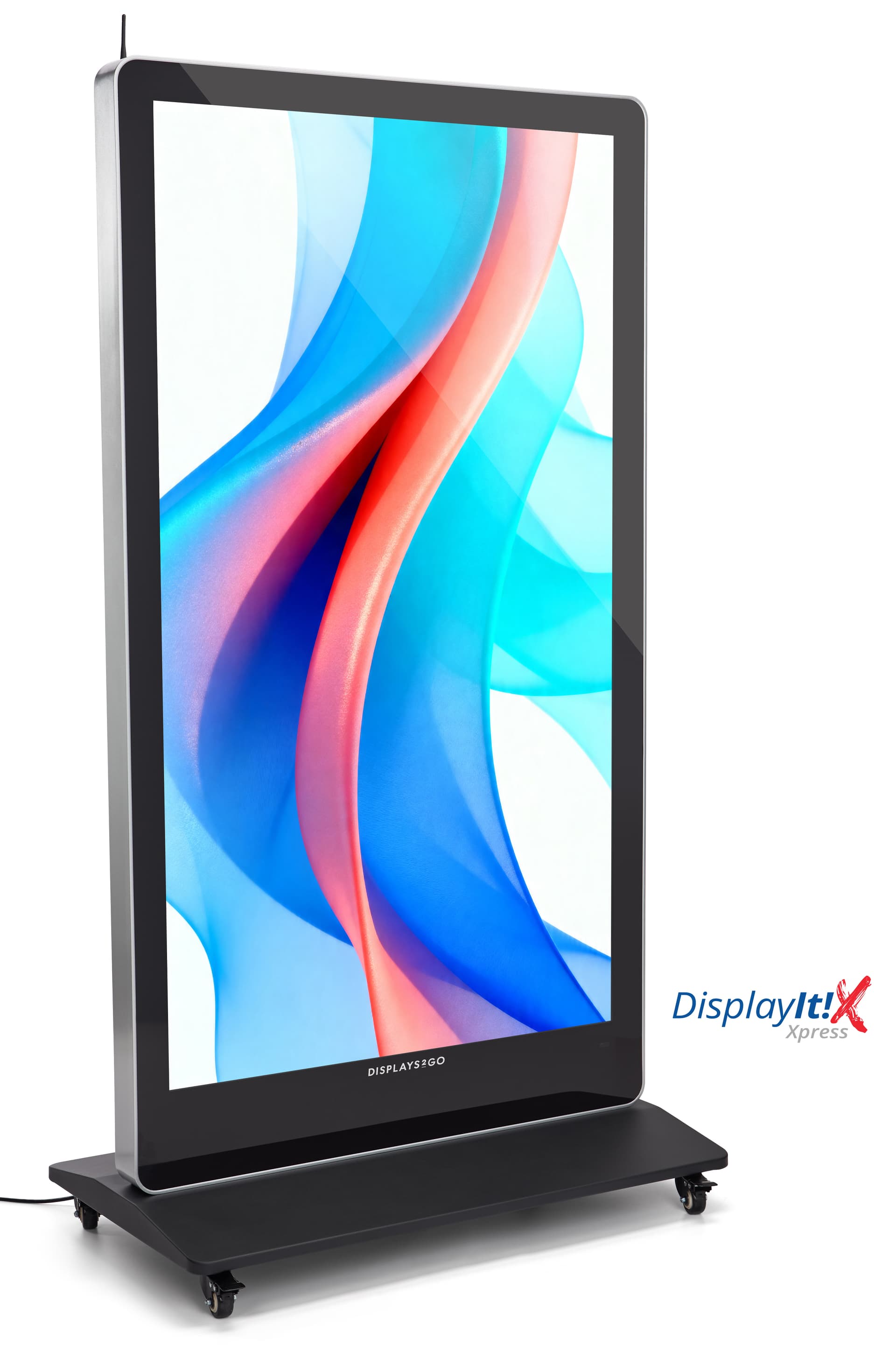 Digital poster display with industrial grade LG screen