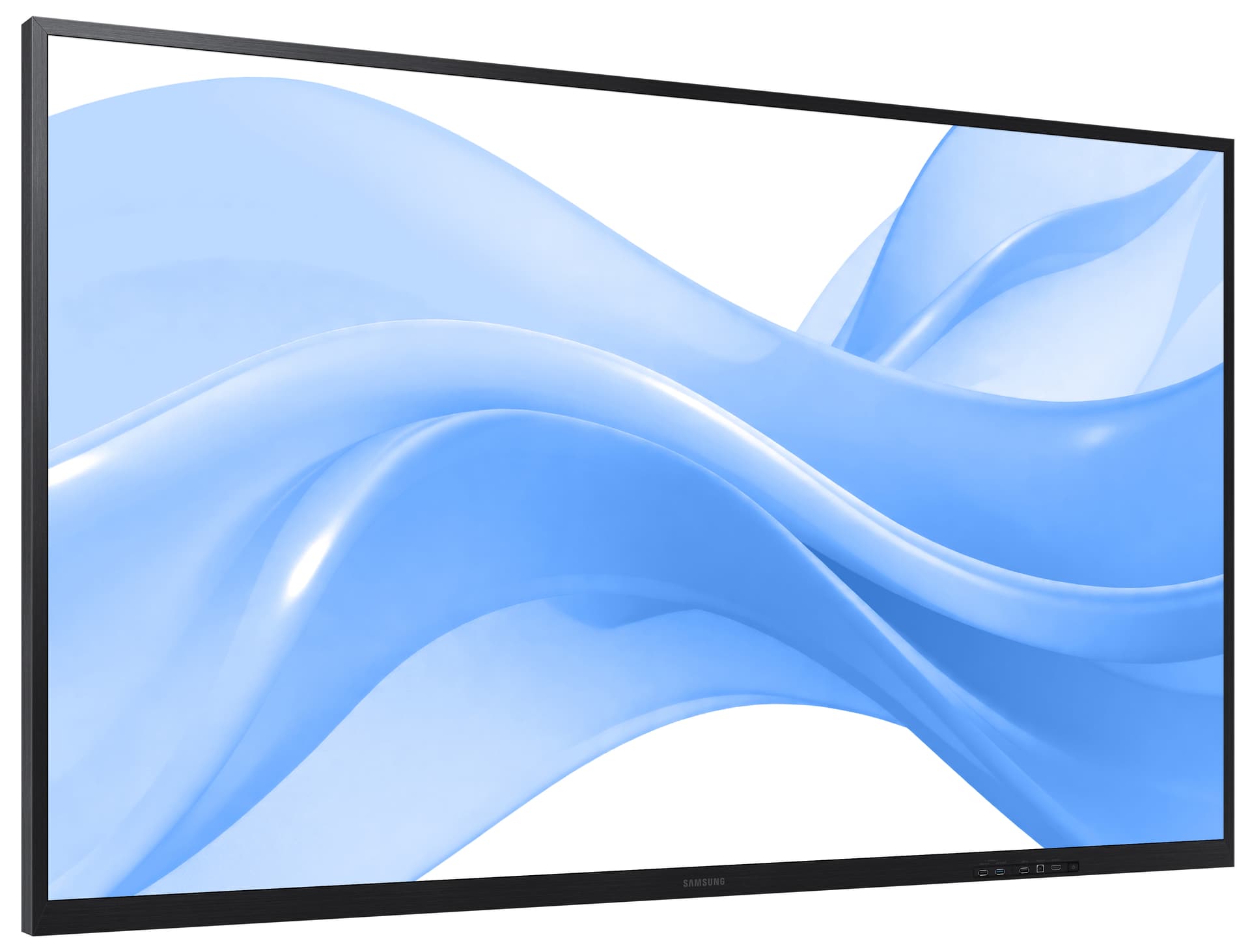 Touch screen whiteboard with 76.6 inches in width and 45.3 inches in height