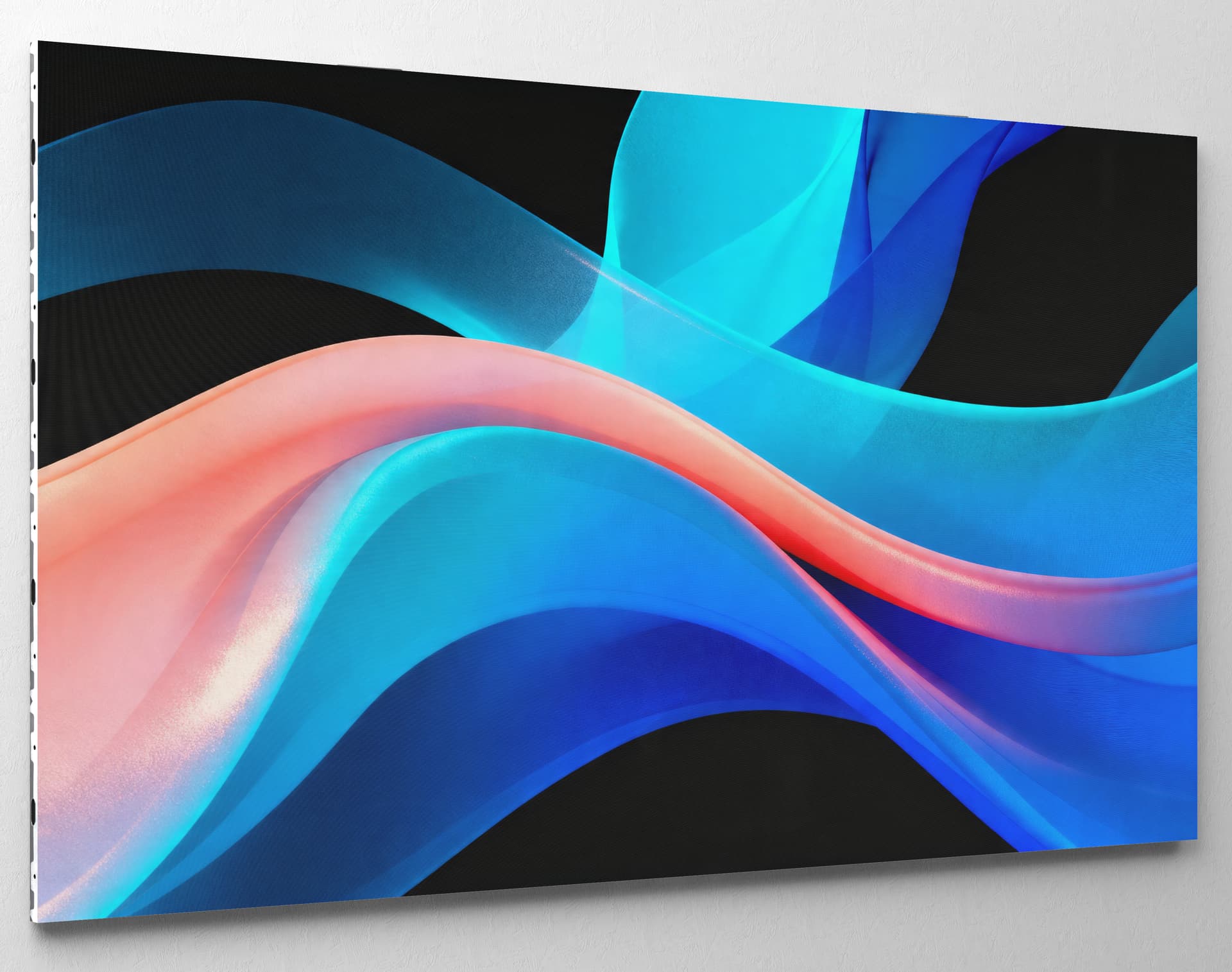 LED video wall with a operating timeframe of 100,000 hour lifespan  