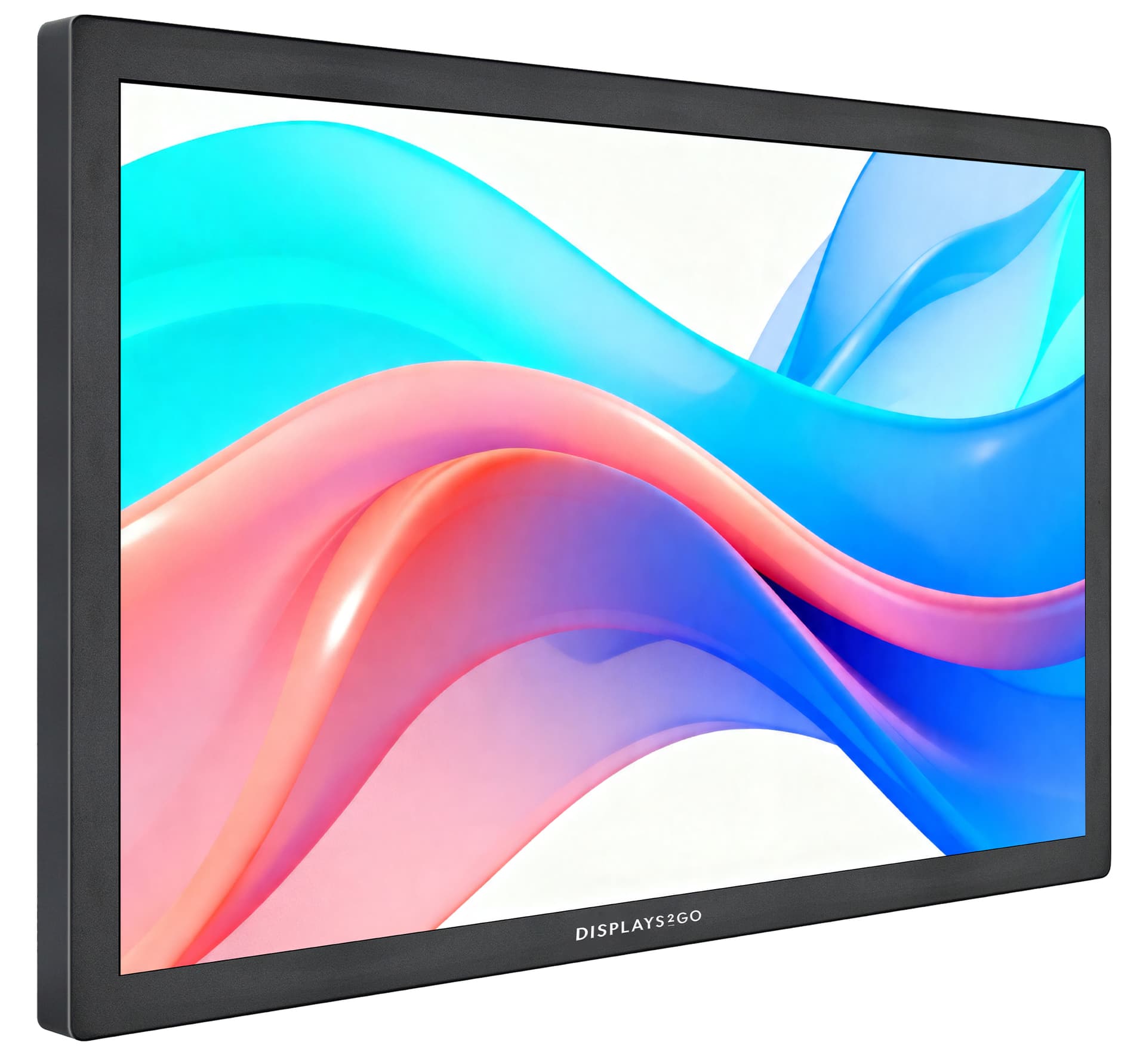 Touch screen wall display with dual core processor 