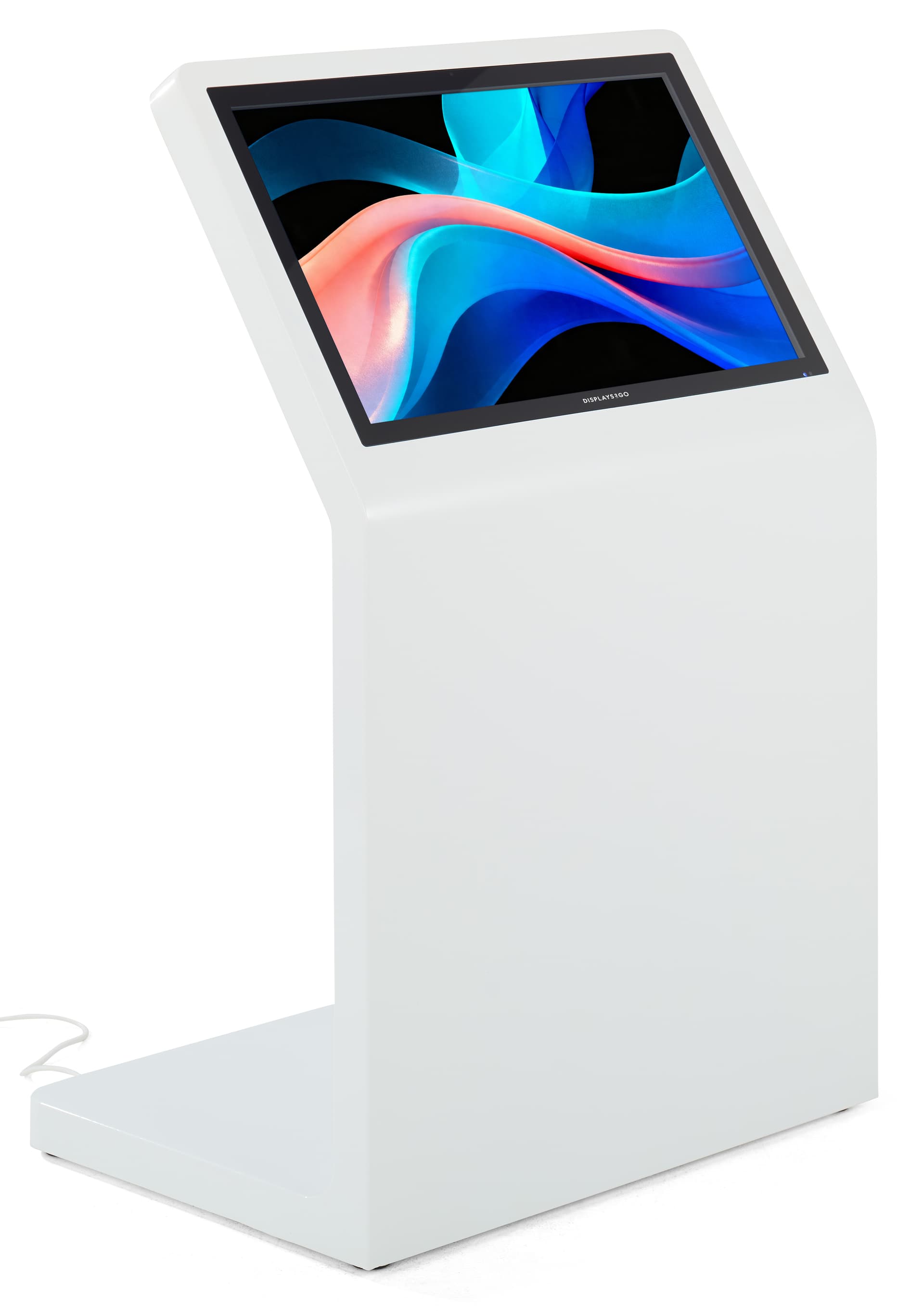 Touch screen kiosk with camera with interactive 32 inch PCAP display