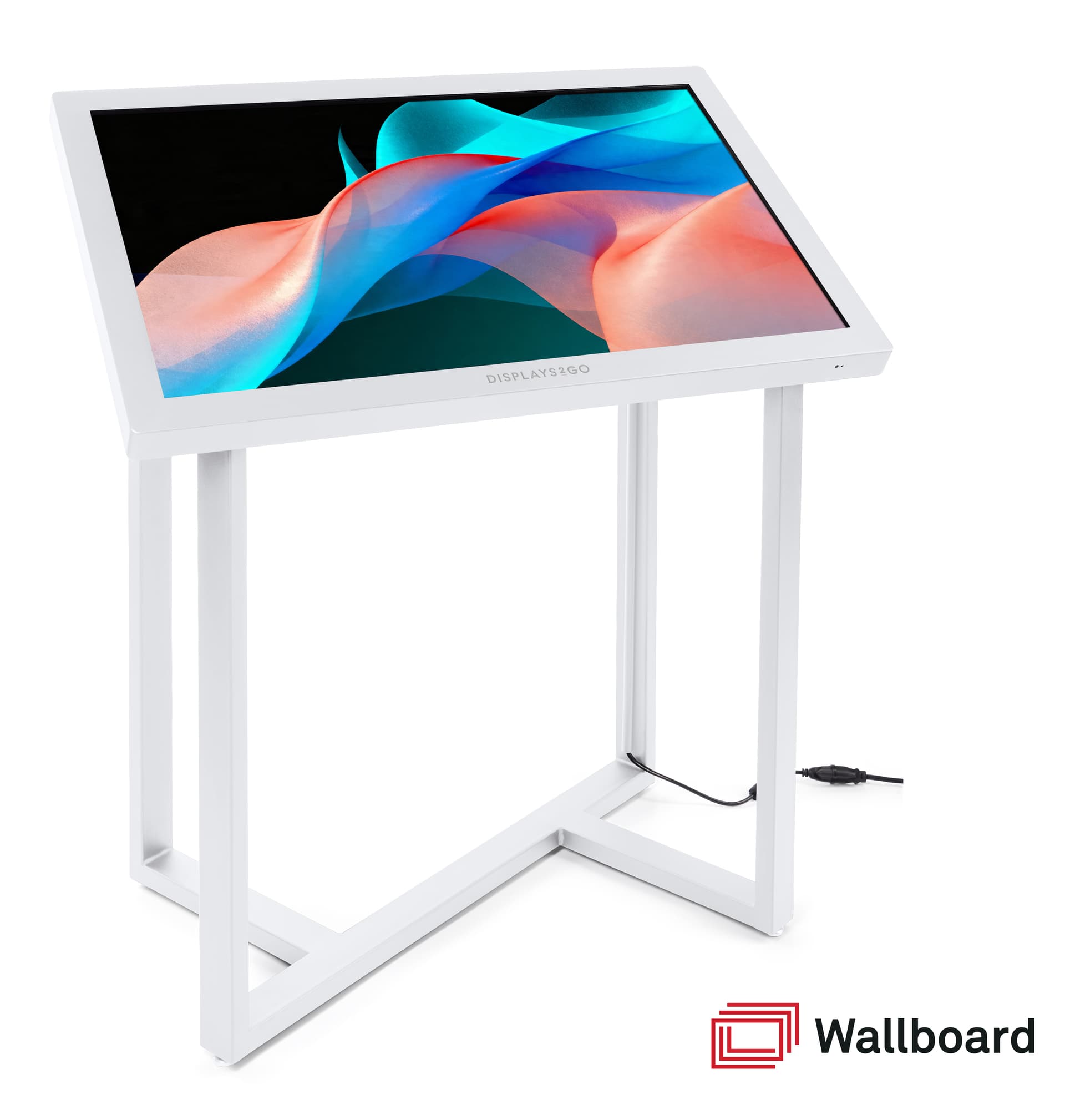 Interactive touch screen kiosk WiFi and Bluetooth connectivity