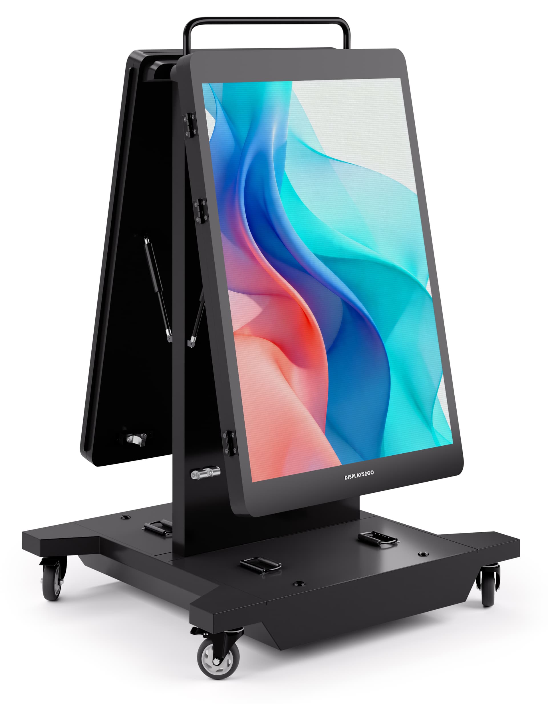 Outdoor LED display with vibrant direct view LED panels 
