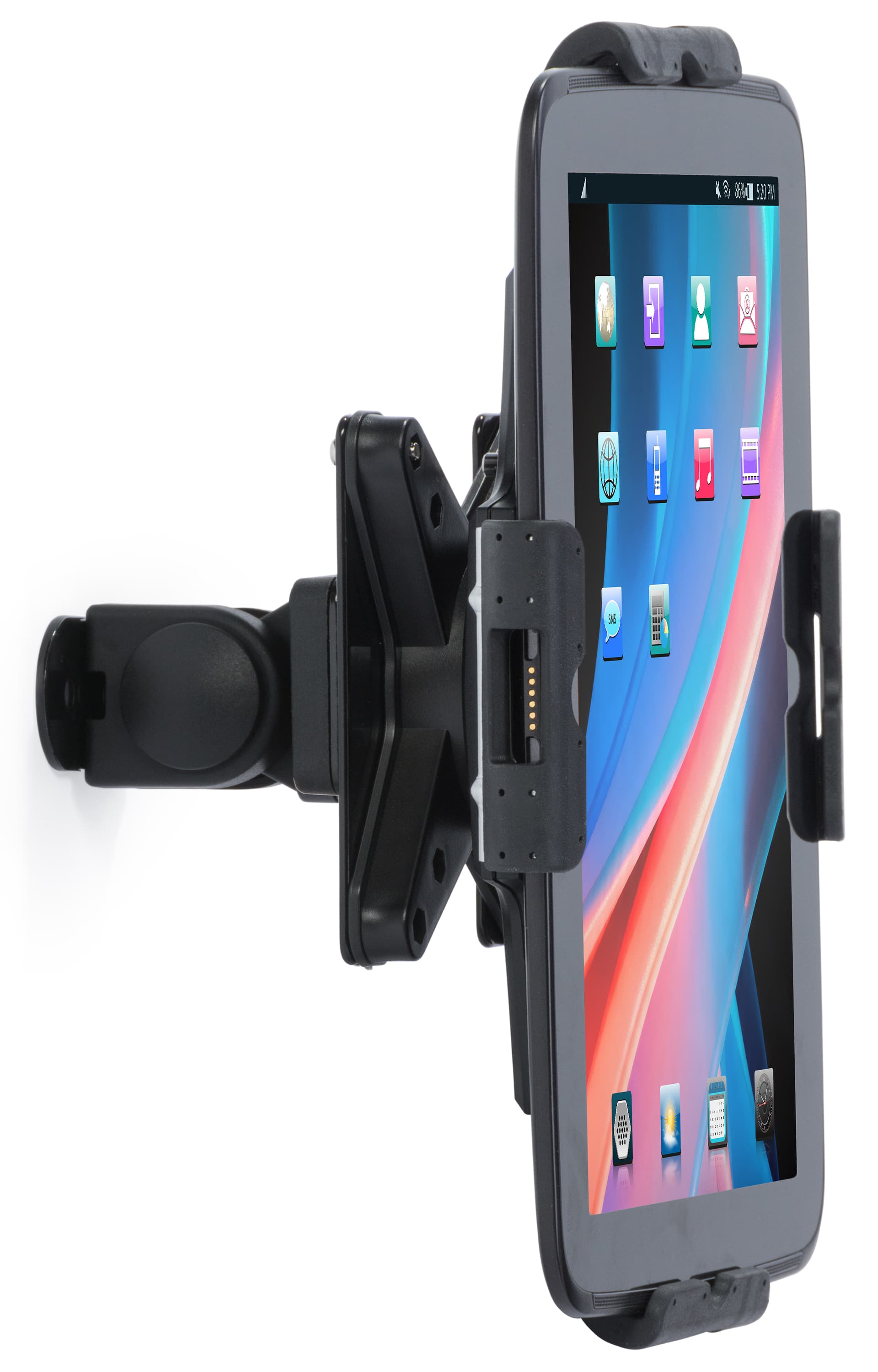 Tablet Wall Mount Arm, Black Finish
