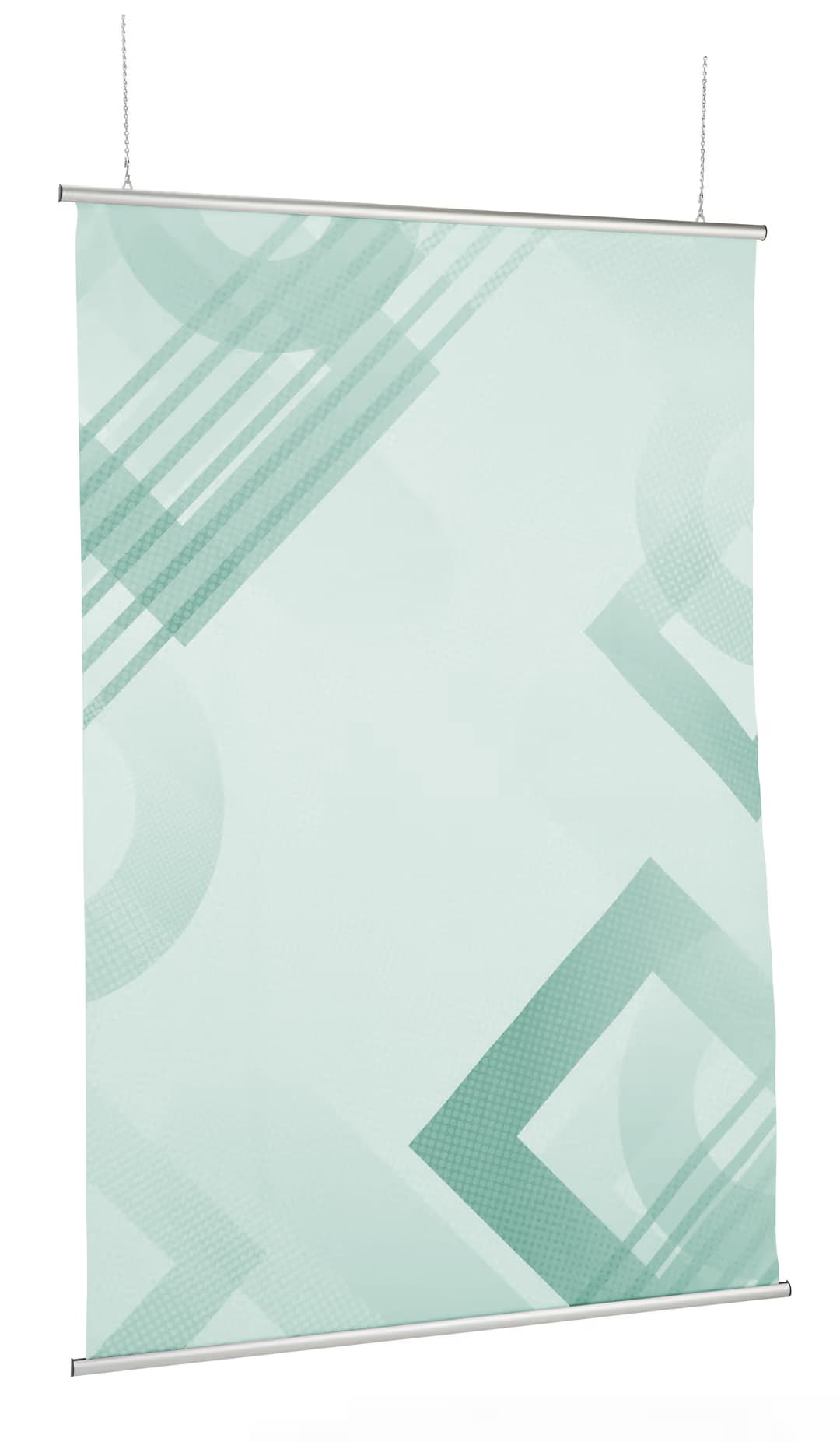 Mesh fabric banner with premium UV printing technology