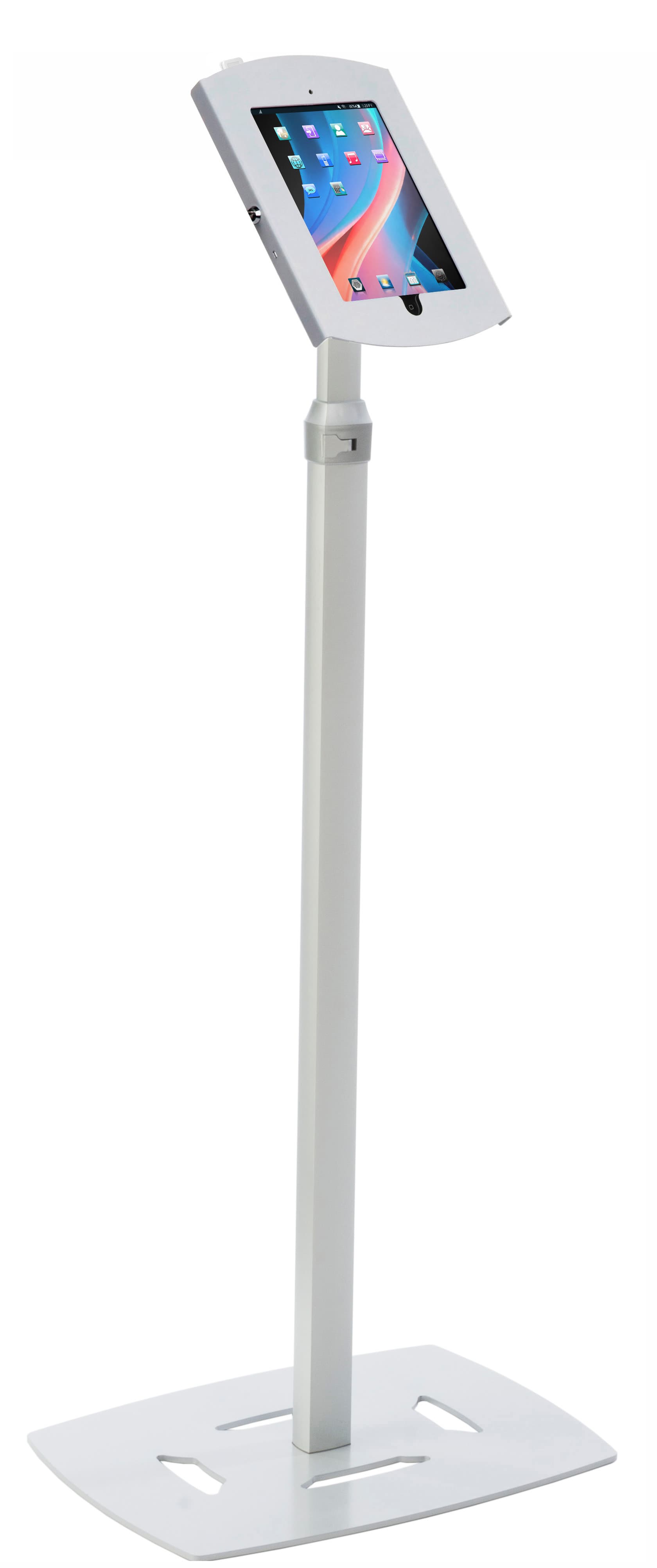 iPad Donation Kiosk with Weighted Base