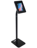 Floor to Counter Public Tablet Holder with Foam Padding