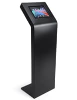 iPad Pro 12.9" and Surface Pro 3 or 4 Fits Black Tablet Kiosk Stand Black tablet kiosk stand for iPad Pro 12.9" and Surface Pro 3 or 4