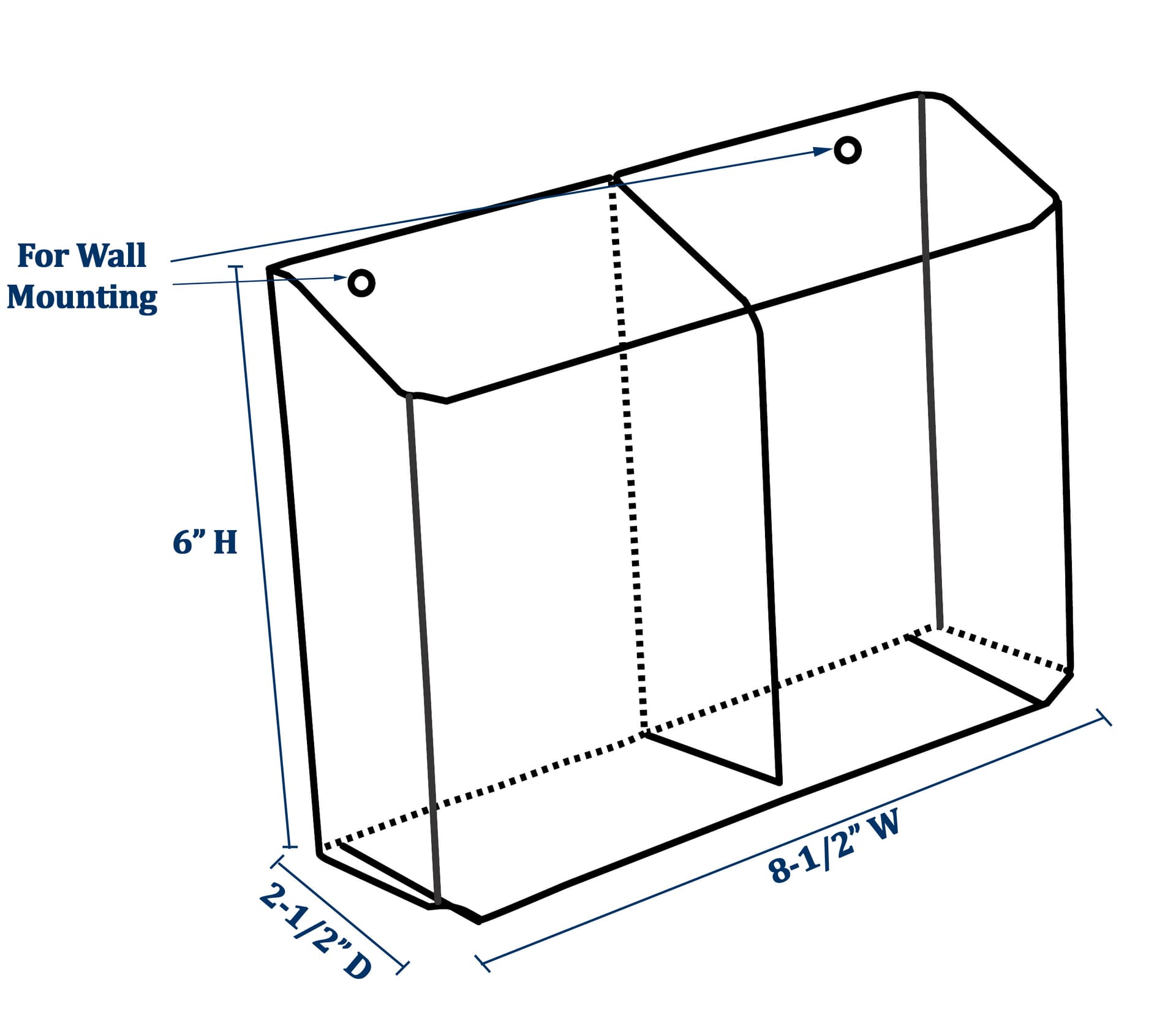 Wall Mounting Leaflet Pocket
