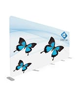 Stretch fabric tube display wall custom full color graphic