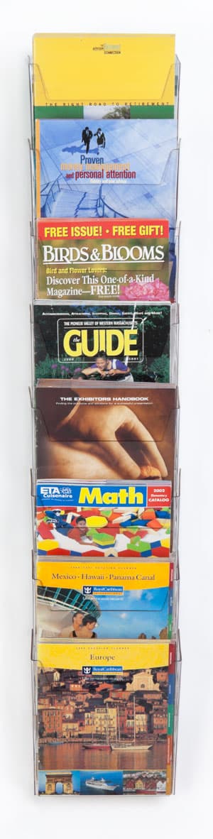 Hanging Magazine Holder With 8 Pockets