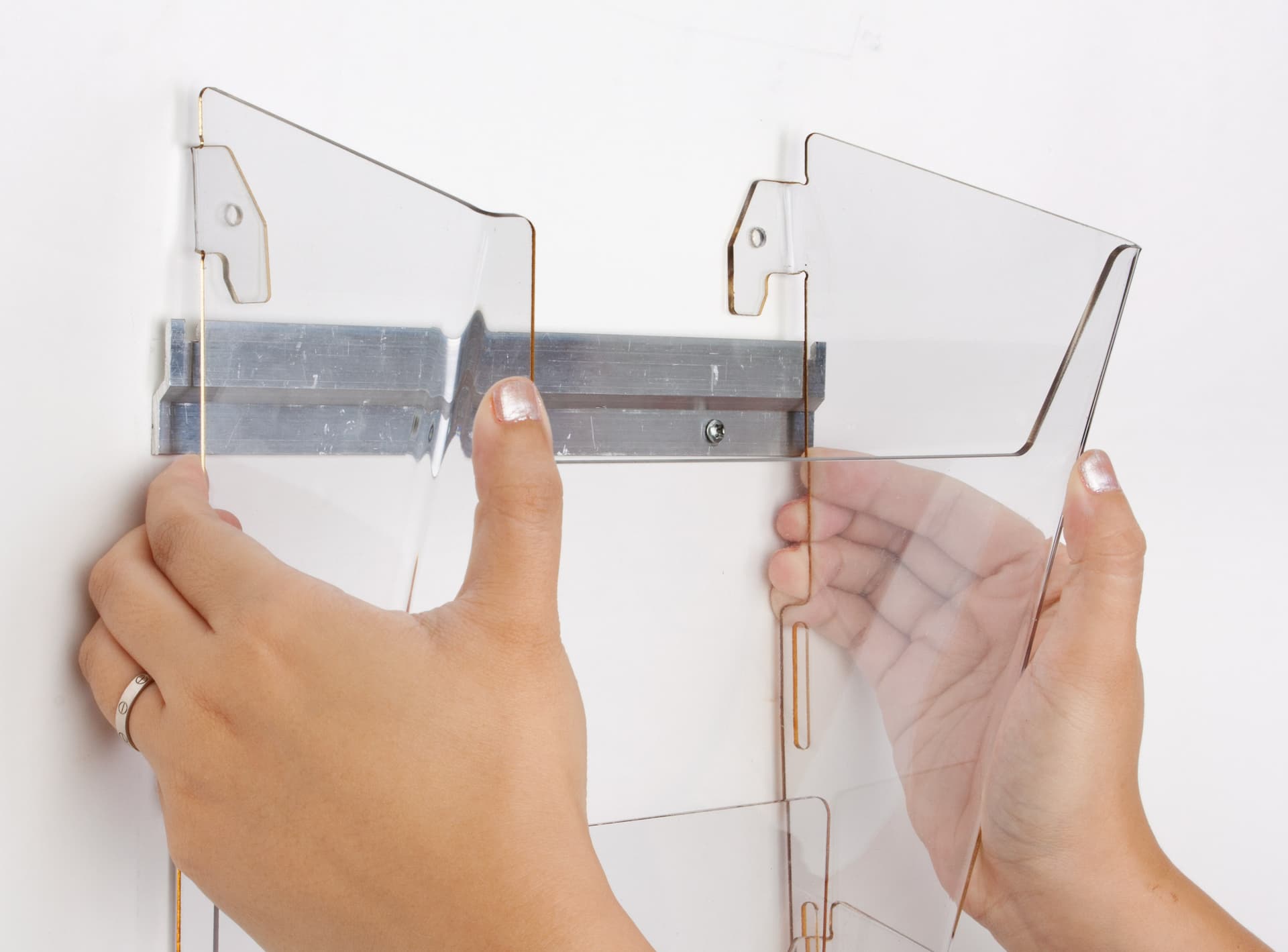 hanging literature organizers