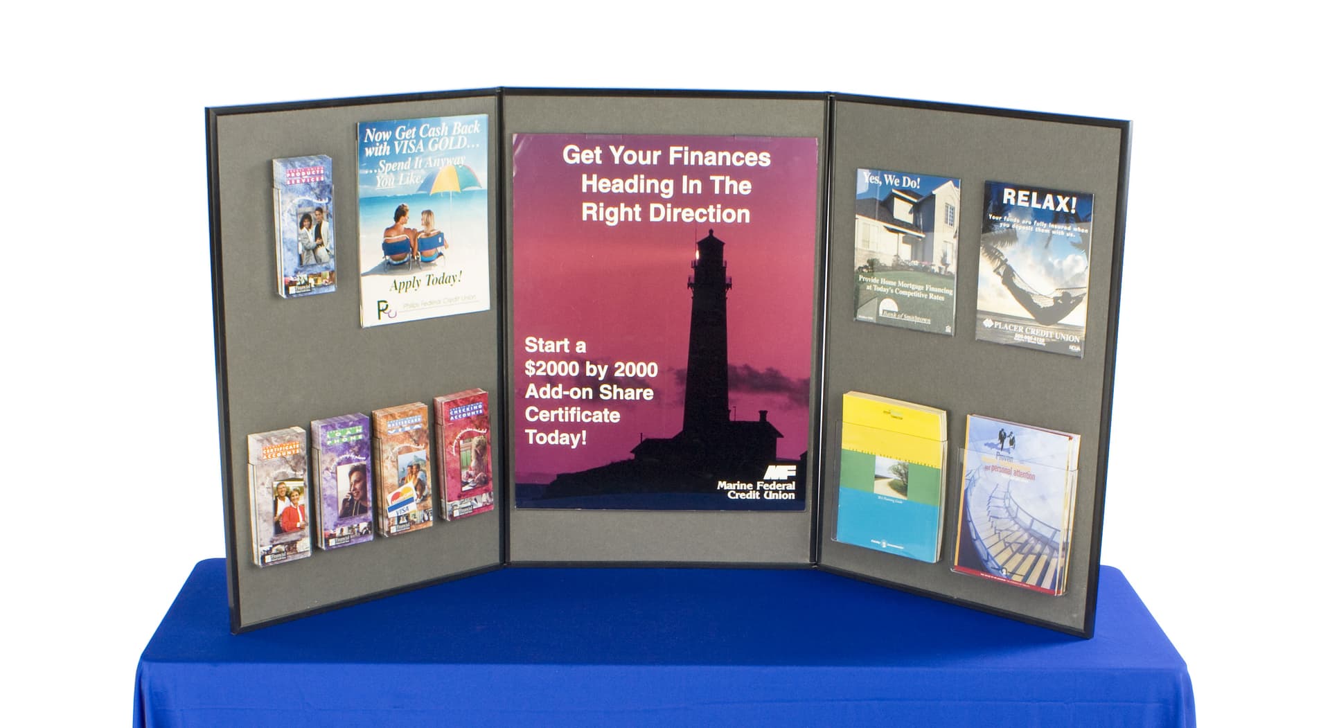 folding panel display