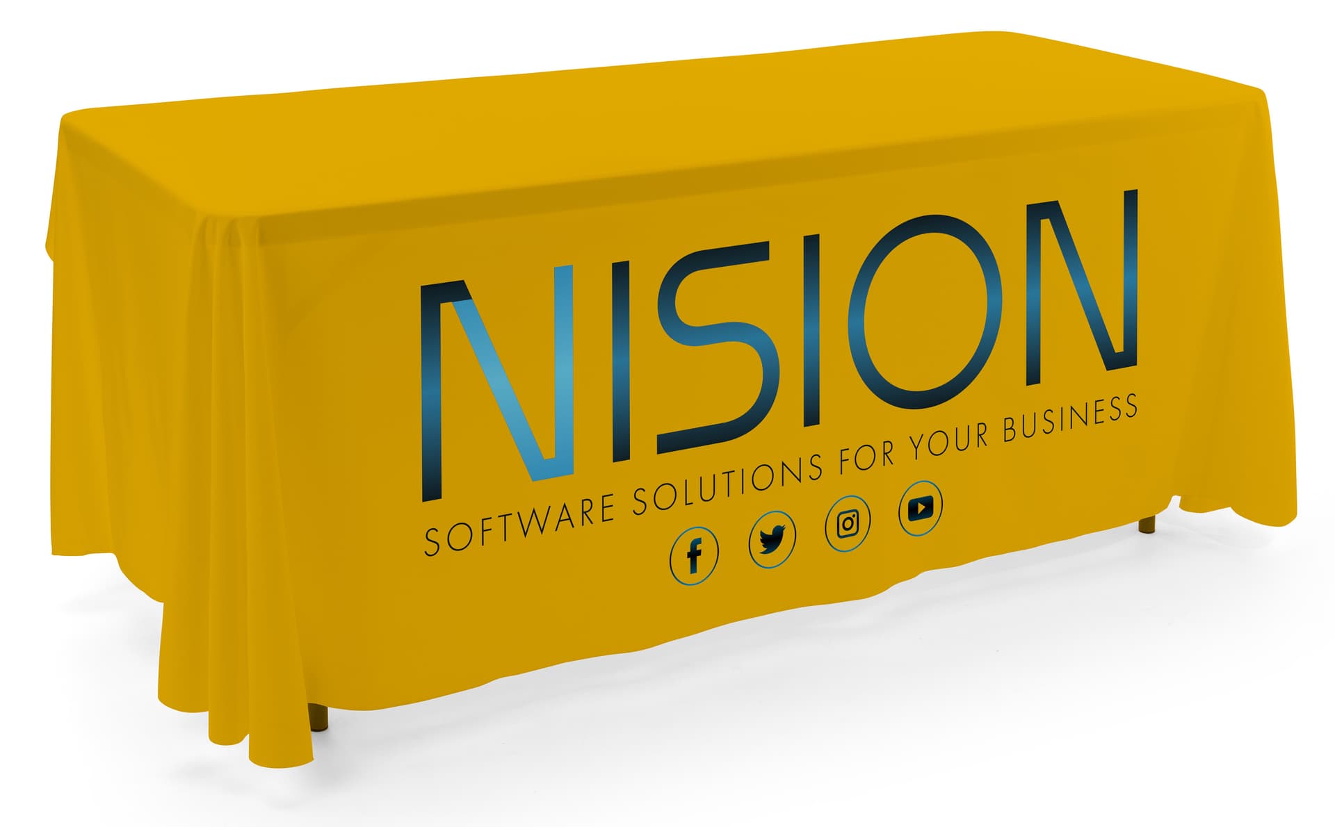 Custom table covers with finished edges 