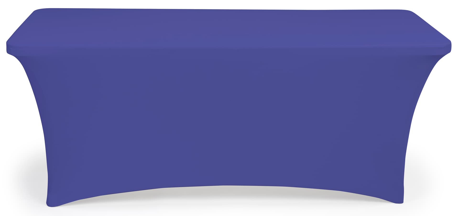 Stretch table cloth with 100 percent polyester construction 