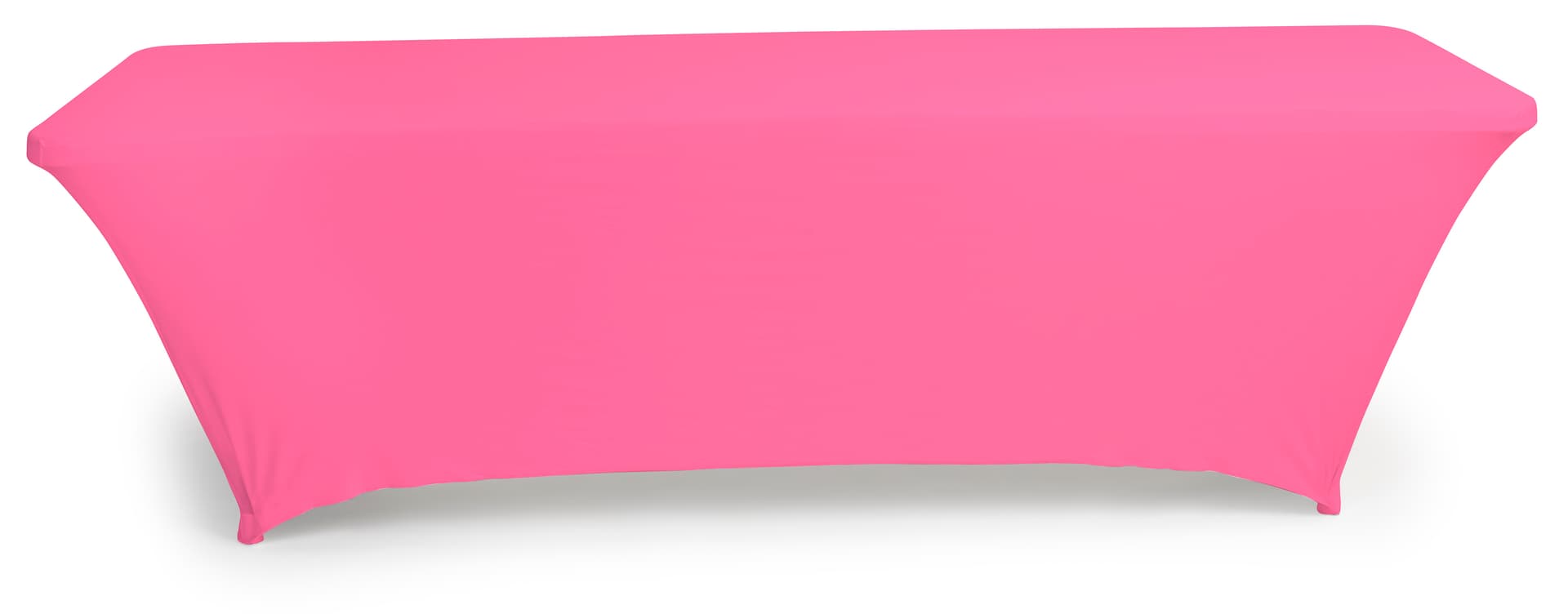 Stretch table cloth with dryer safe design 