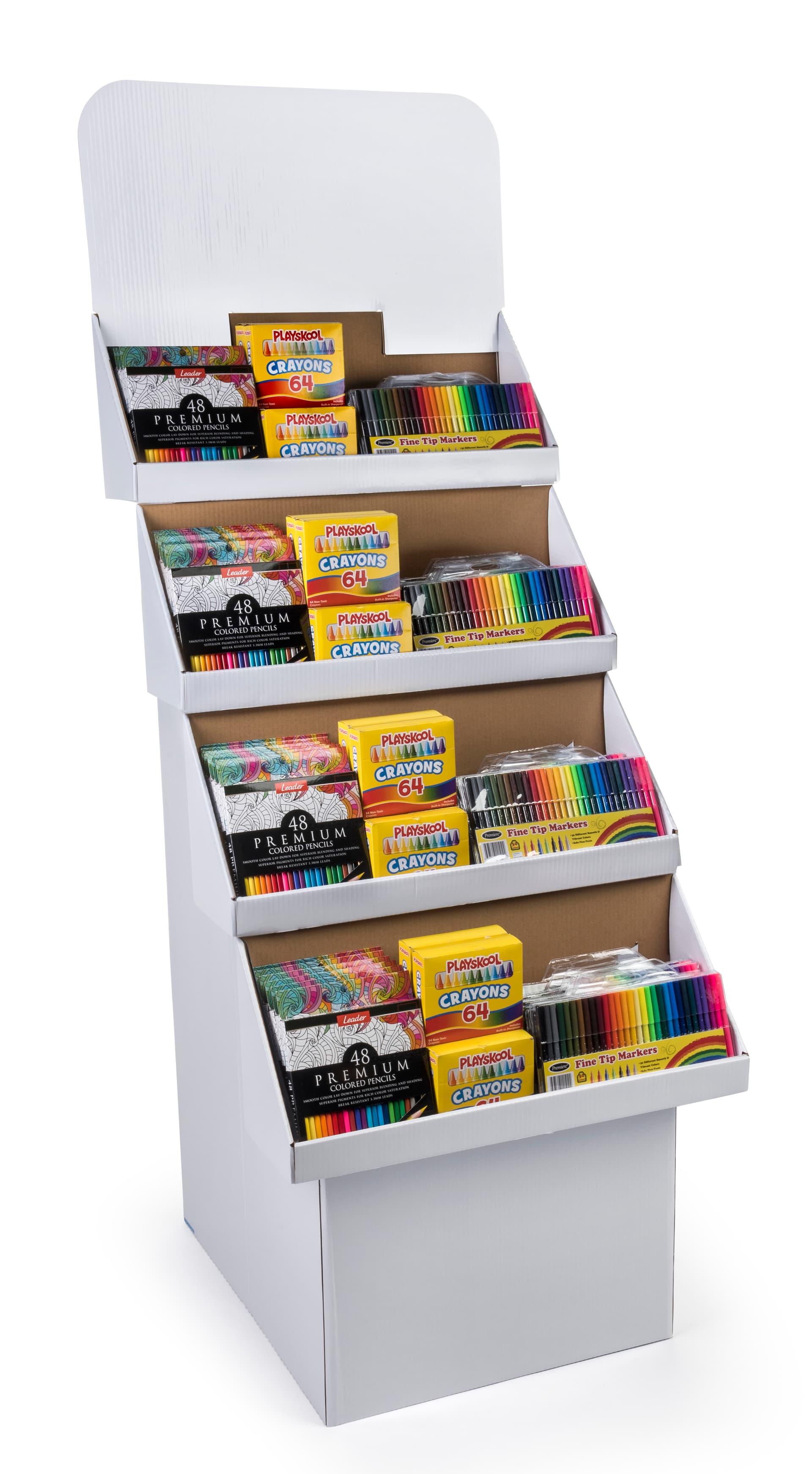 Retail Cardboard Stand for Product Placement