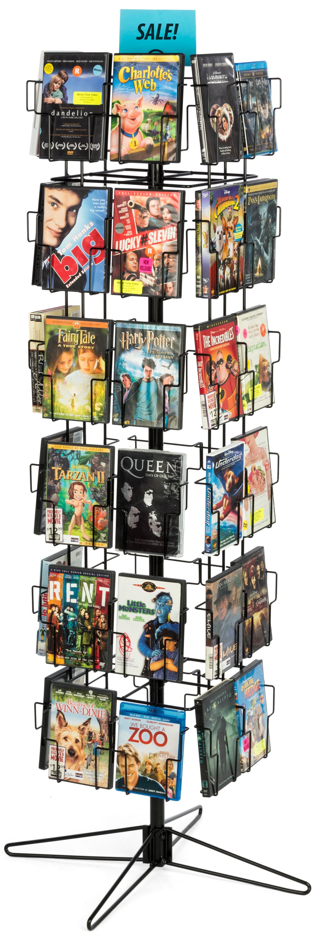Spinner Display Rack | 6 Tiered Design | Displays2Go