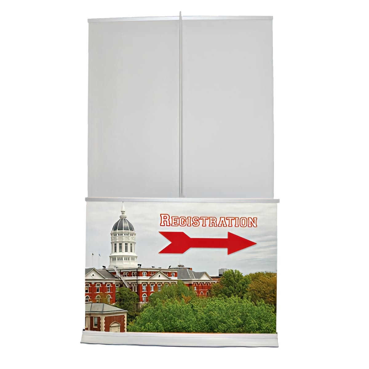 Double sided banner stand - replacement banners only with 2 way graphics