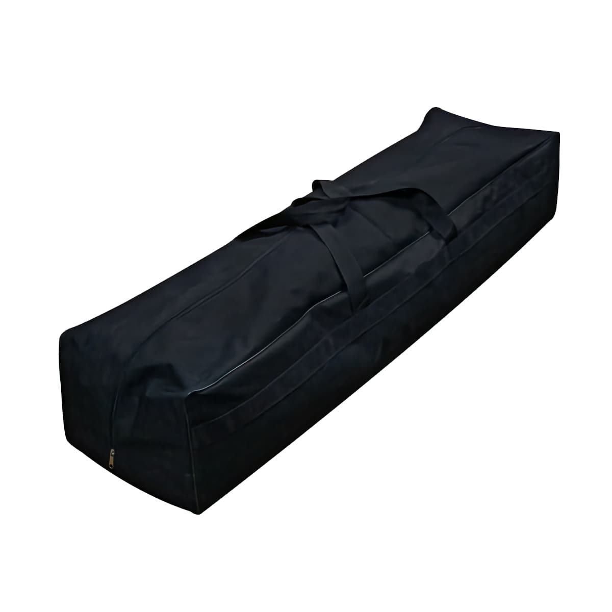 High rise square tower display with black carry bag 