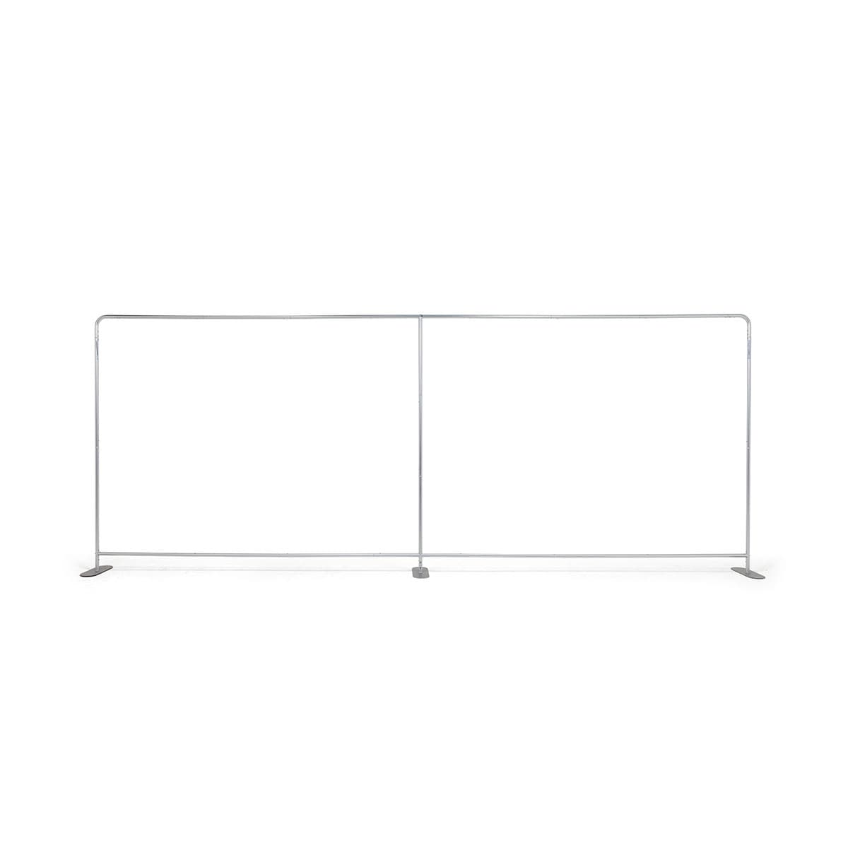 20' modular backwall - hardware only with push pin assembly 