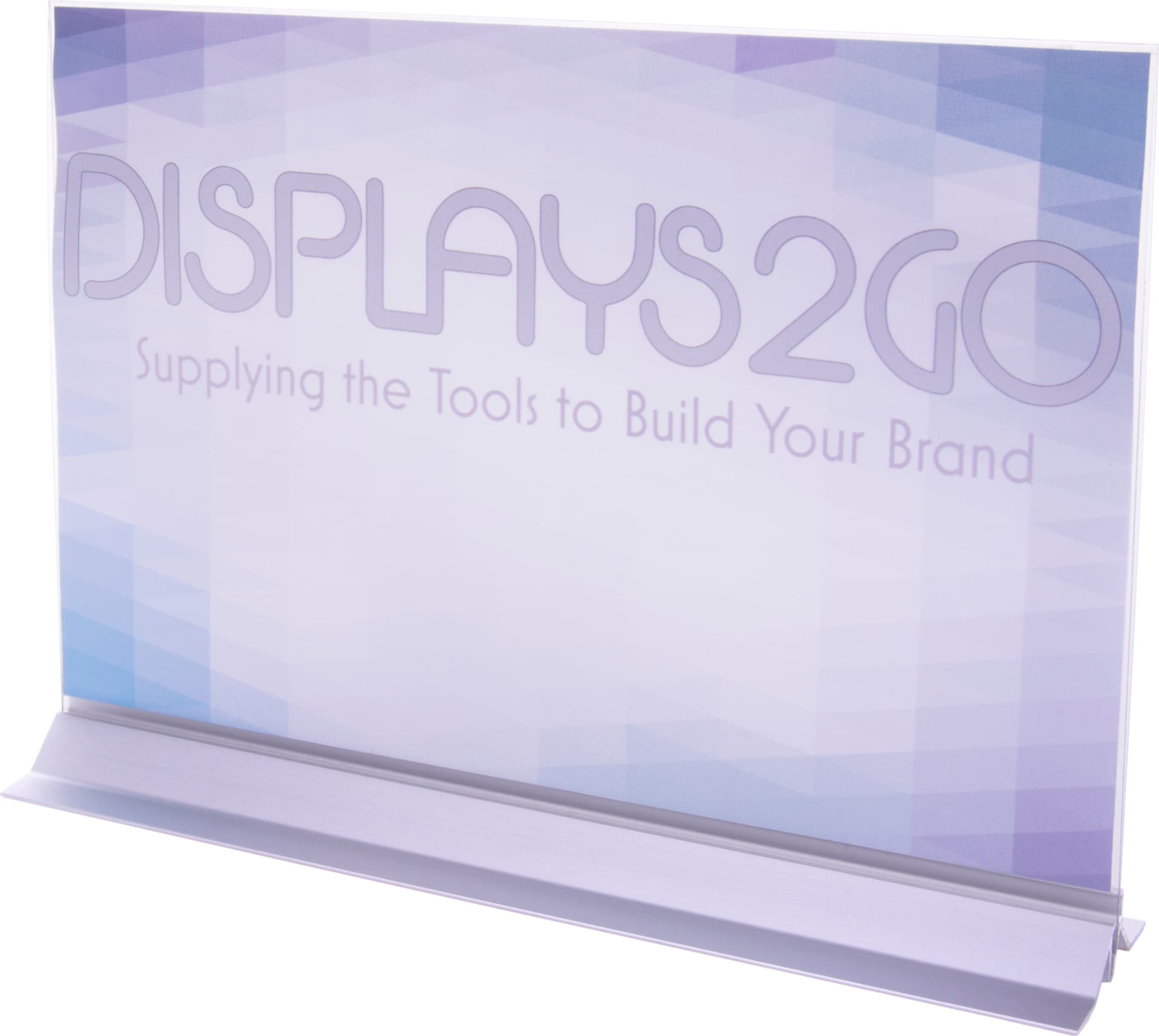 Vertical Sign Holder for Advertisements