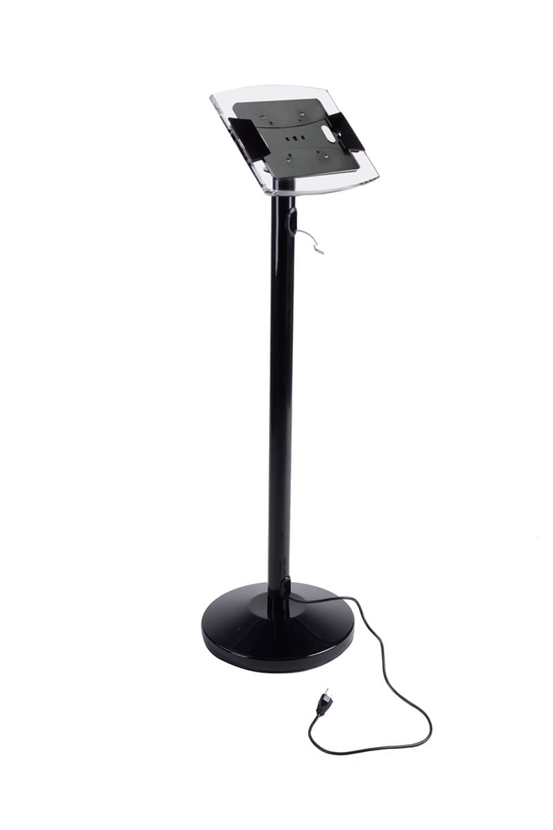 Black iPad Floor Stand 