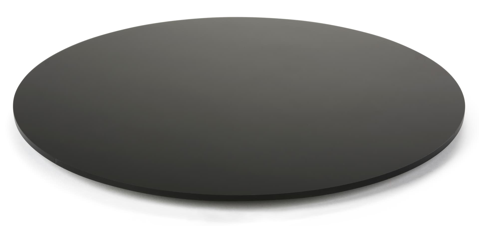 Black Acrylic Swivel Monitor Riser 