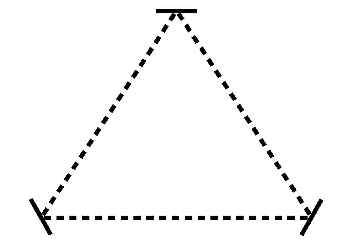 Triangle-Shaped Wire Art Display Panels