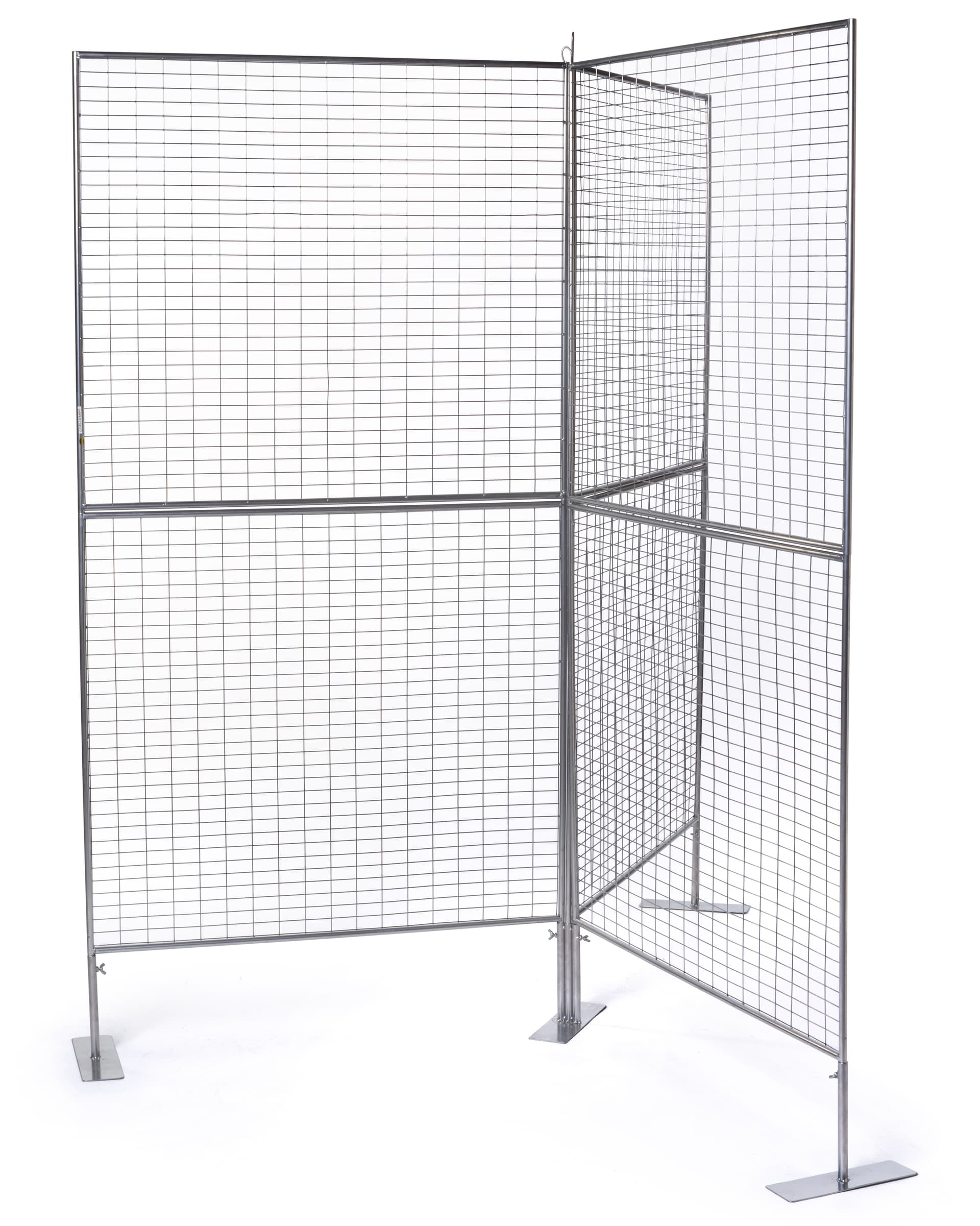 Lightweight “Y” Shaped Art Display Grid