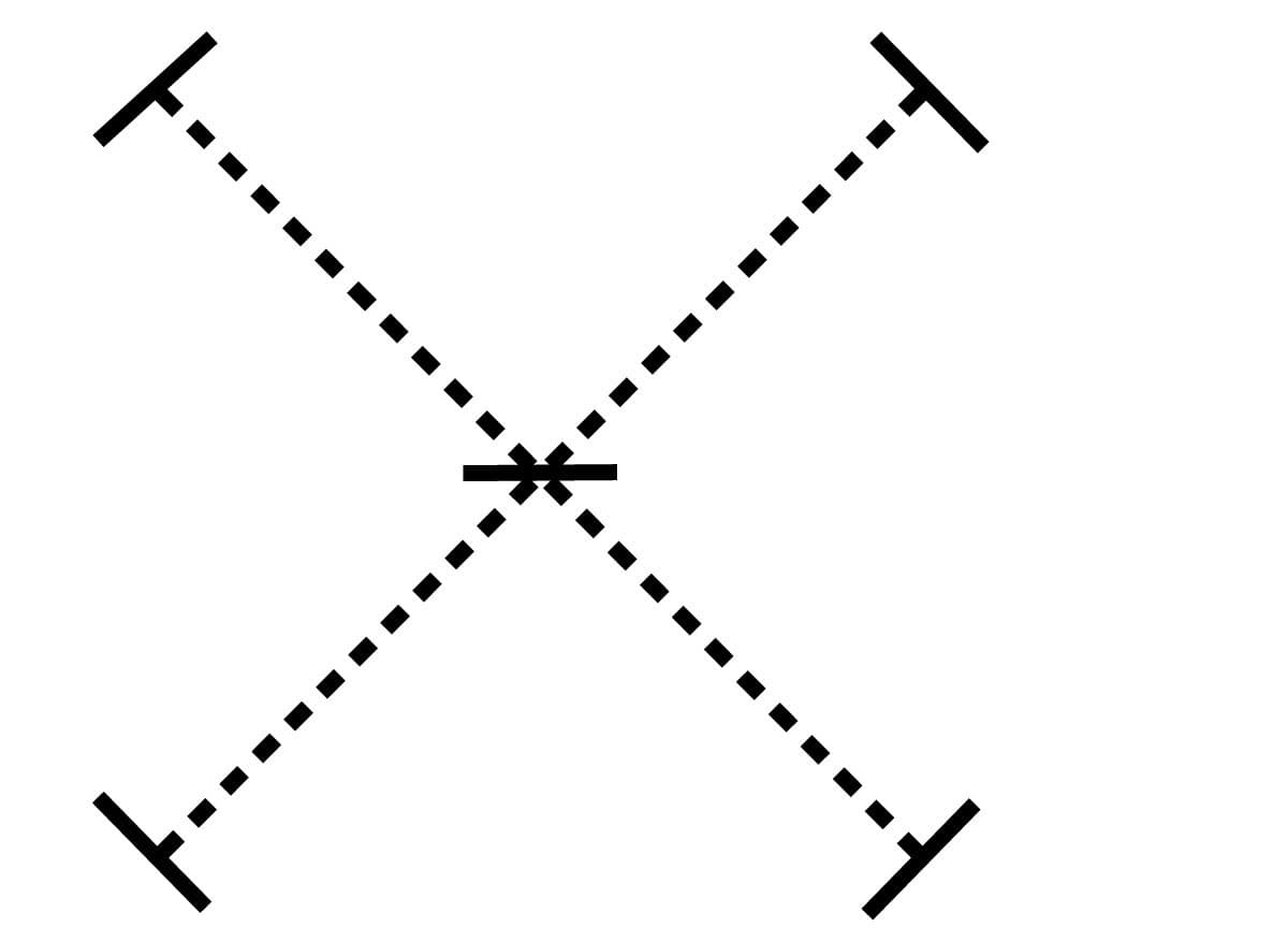 X-Shaped Art Show Display Panels