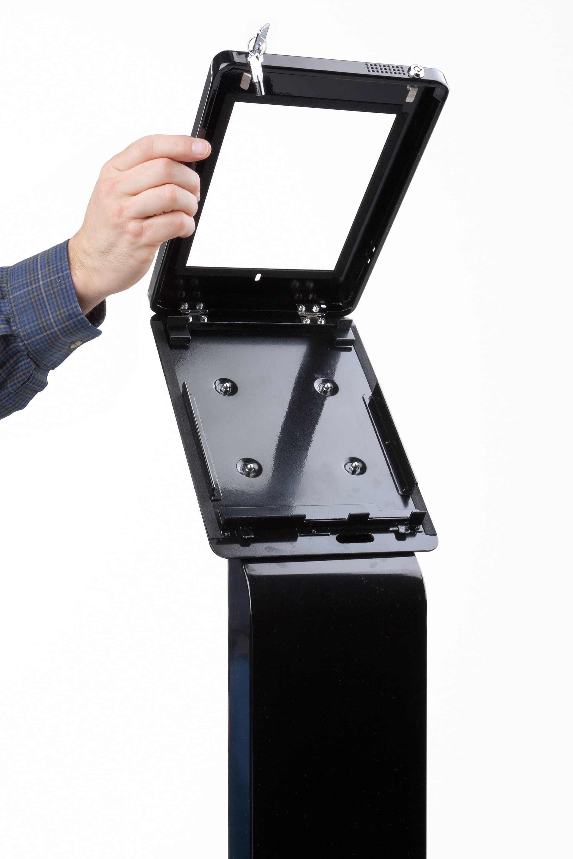 iPad Pro Stand | Meets ADA Height and Reach Standards | Displays2Go