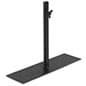 Art Display Grid Base with 1 Leg Support, Rectangular - Black