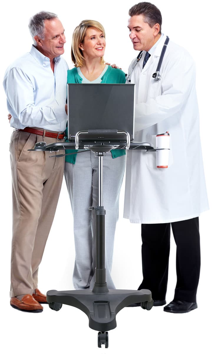 Mobile Standing Desk for Home or Business Use