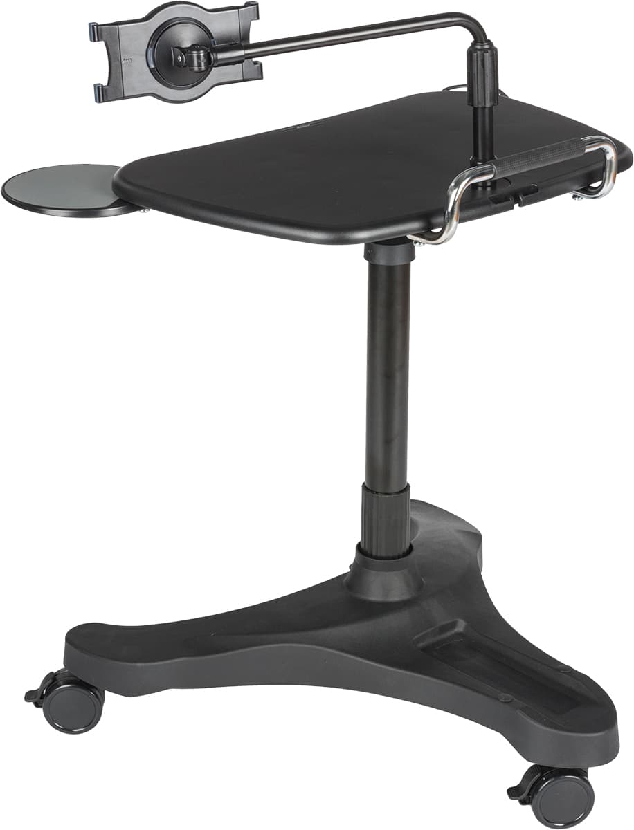 Black Rolling iPad Workstation 
