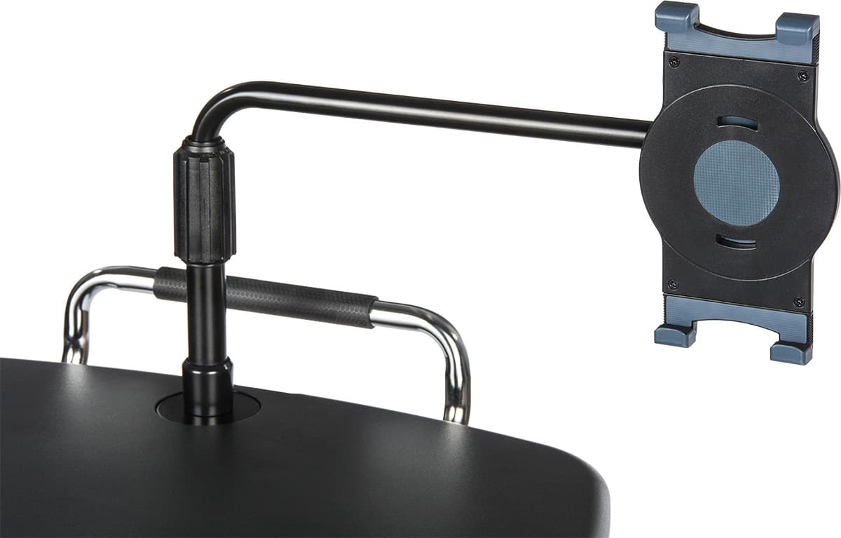Rolling iPad Workstation with Versatile Orientation