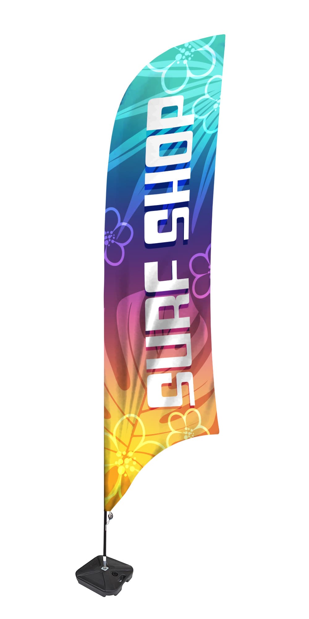 Swooper Flag with Full-Color Digital Printing