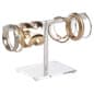 Jewelry Display with T-Bar for Bracelets and Chains, Acrylic - Clear