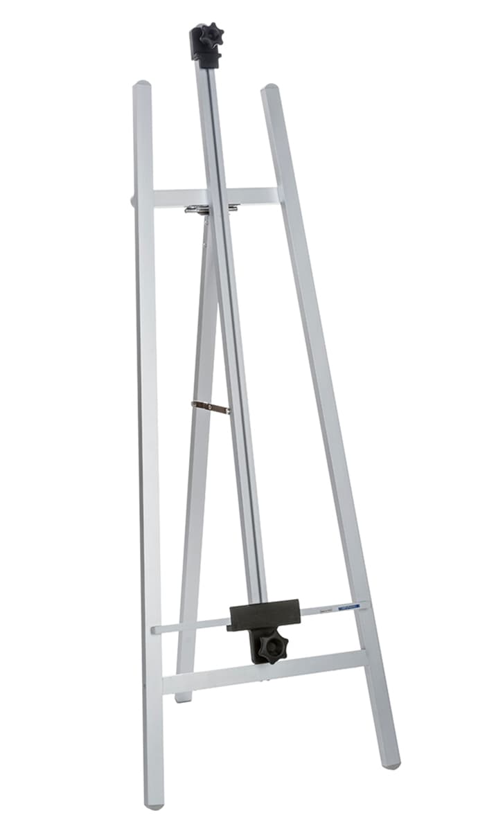 Adjustable Silver Folding Metal Easel